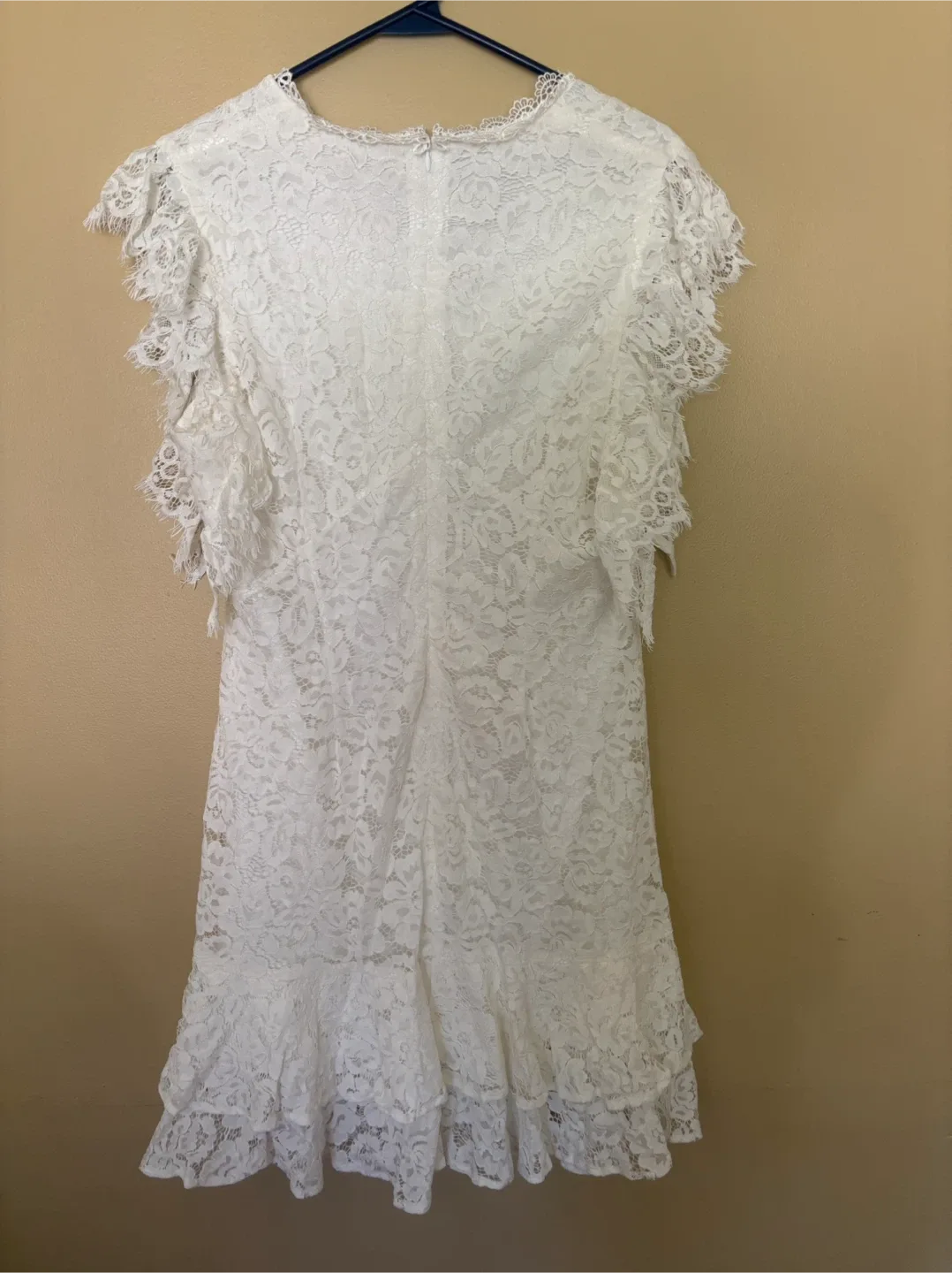 ALL♥VIN White Lace Dress image indicator(2)