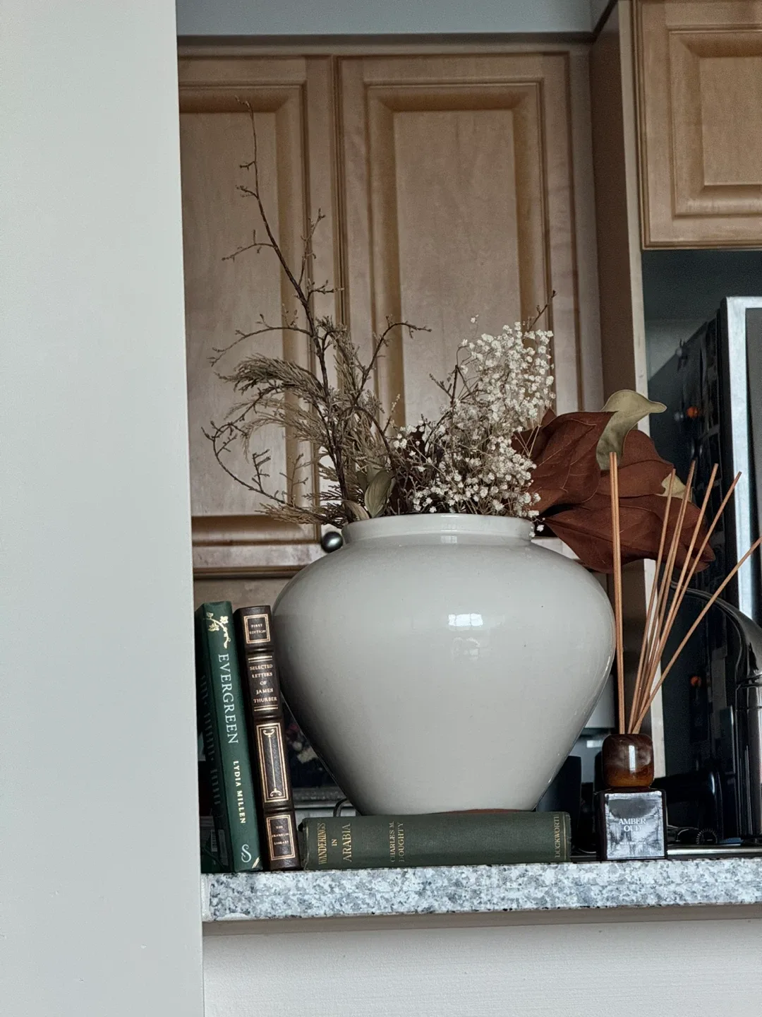 Cream Ceramic Vase thumbnail