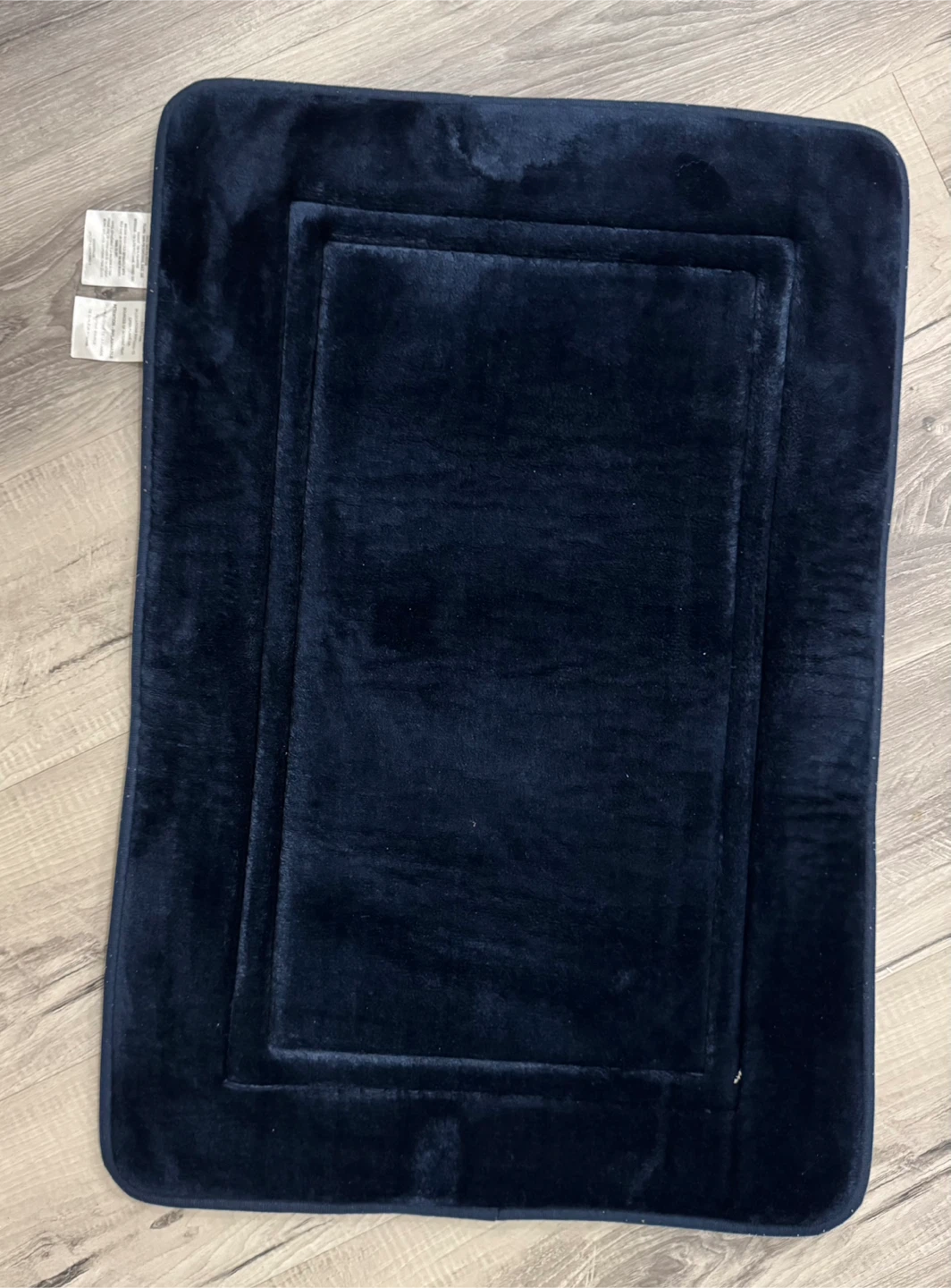 Navy Blue Bath Mat