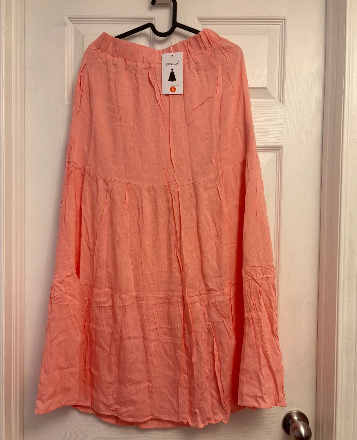 Brand new Flowy A Line Maxi Skirt with Pockets thumbnail