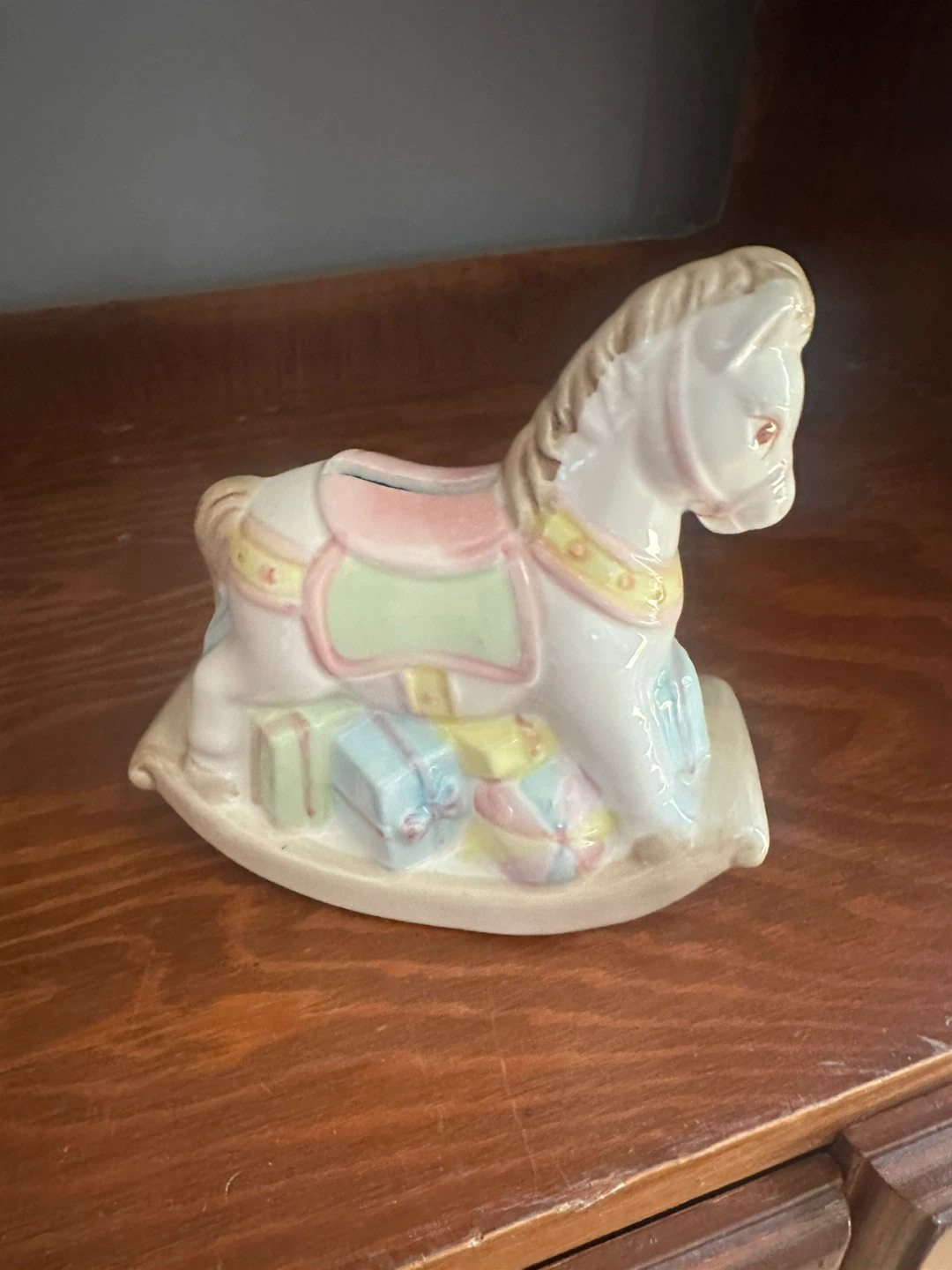Rocking Horse Ceramic Coin Bank - photo 3