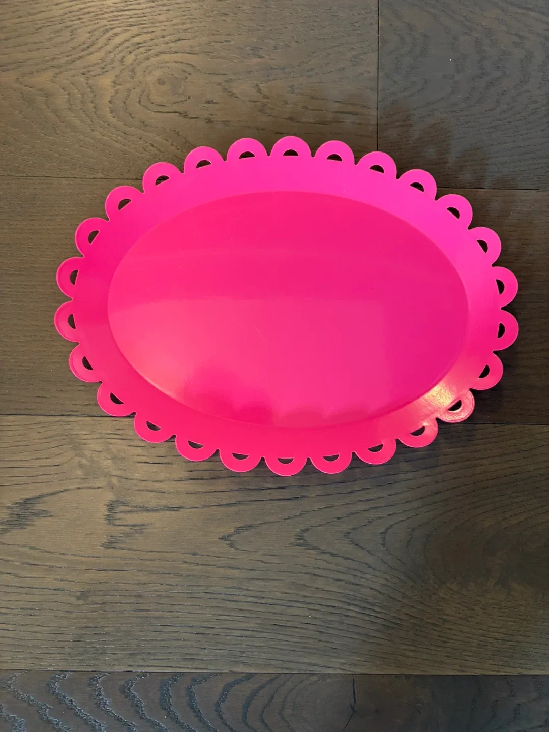 Target pink metal cupcake & cookies platters $20ea image indicator(3)