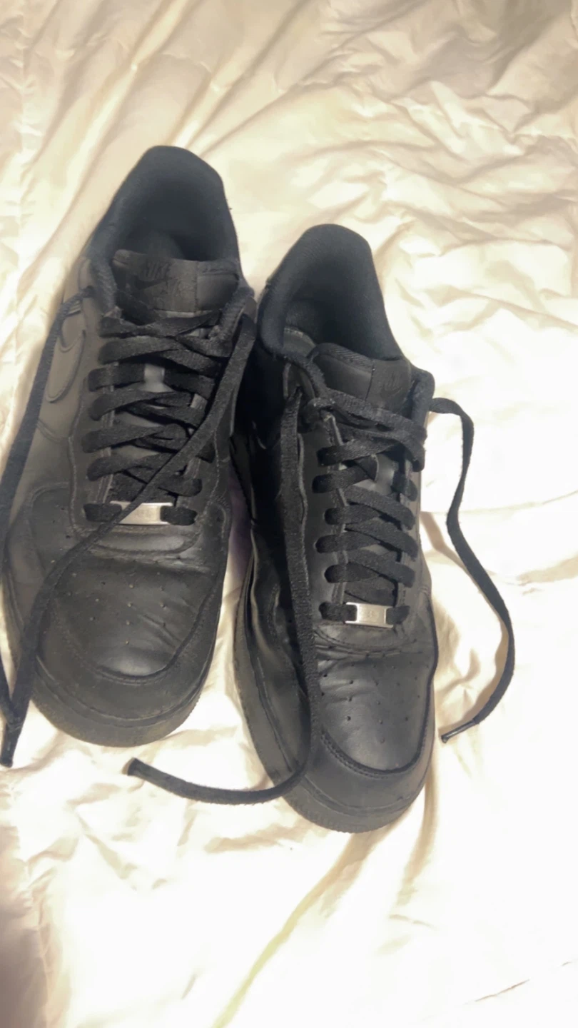 Black air force ones - photo 2