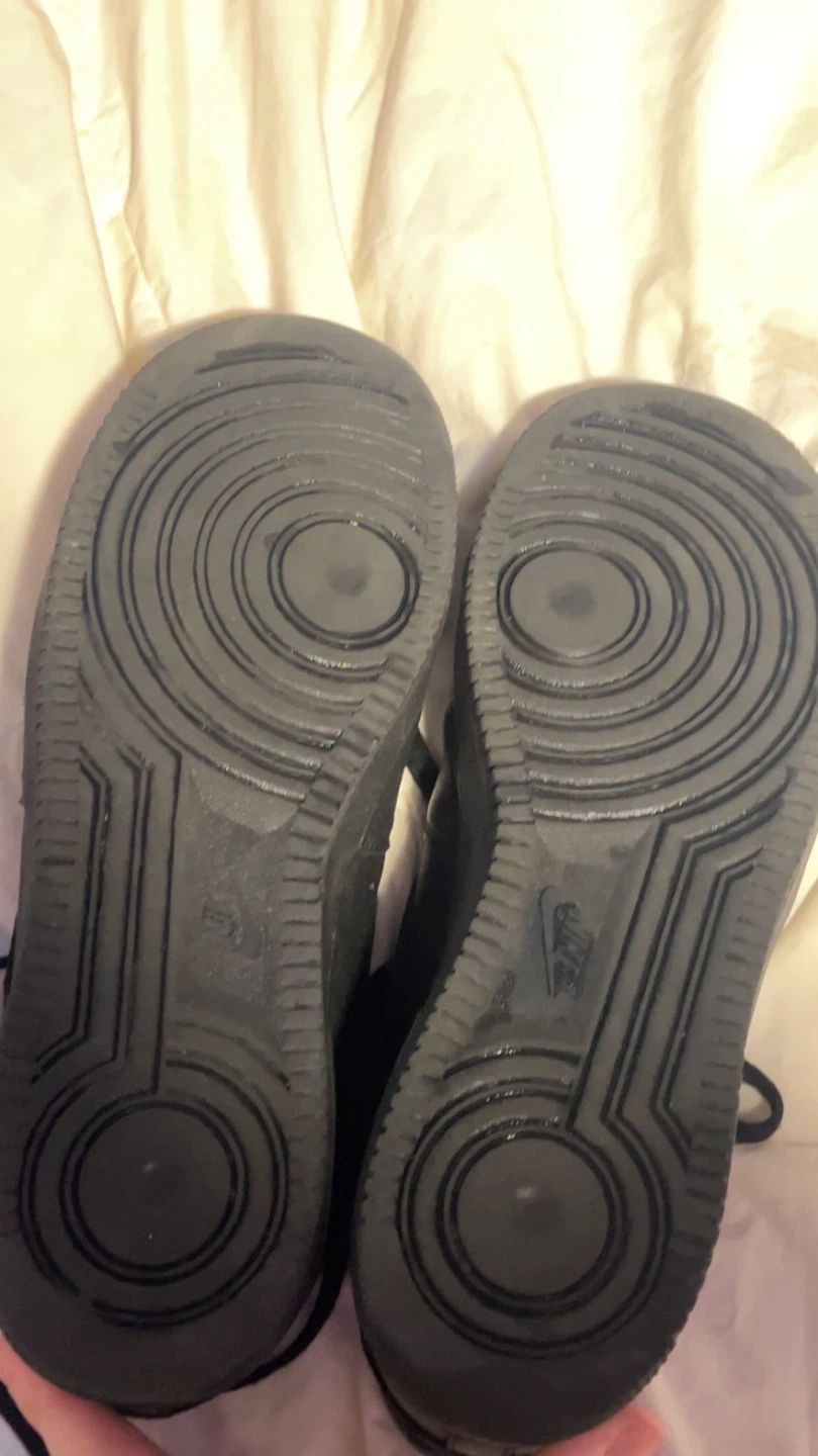 Black air force ones - photo 5