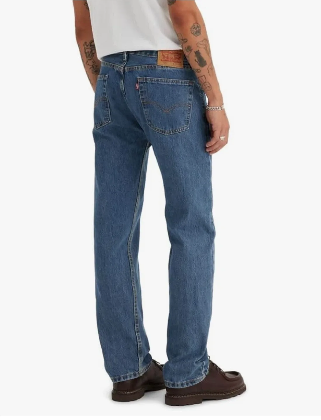 Men’s Levi’s 505 Jeans Regular Fit 33x34 New w Tags image indicator(9)