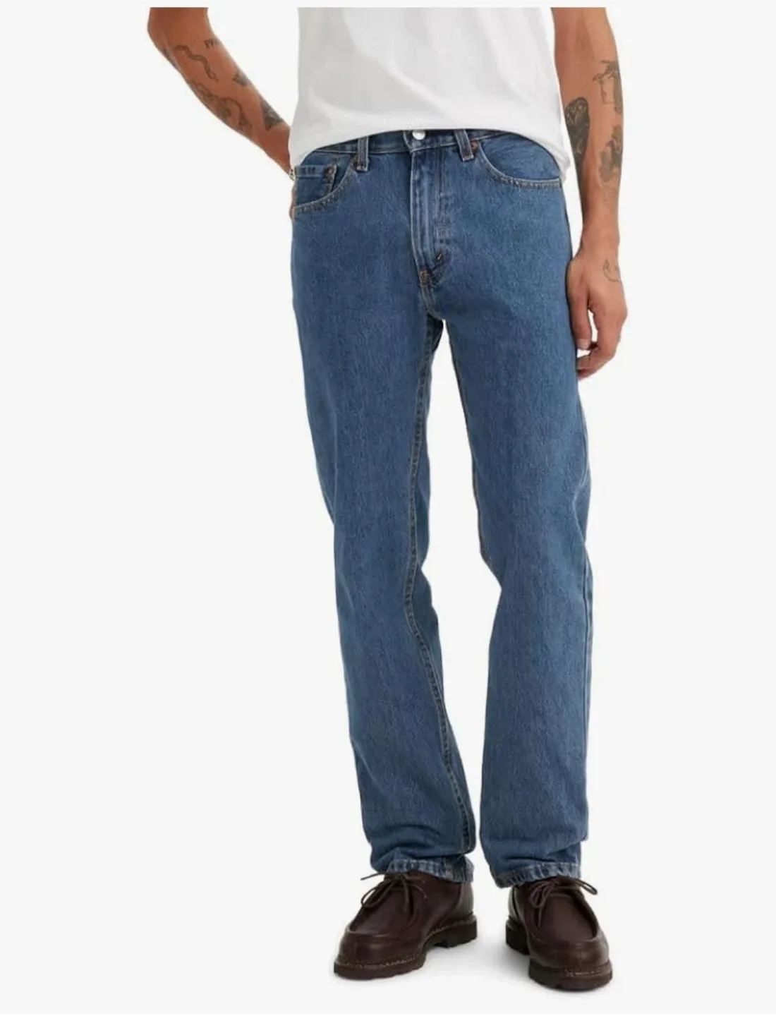 Men’s Levi’s 505 Jeans Regular Fit 33x34 New w Tags image indicator(7)