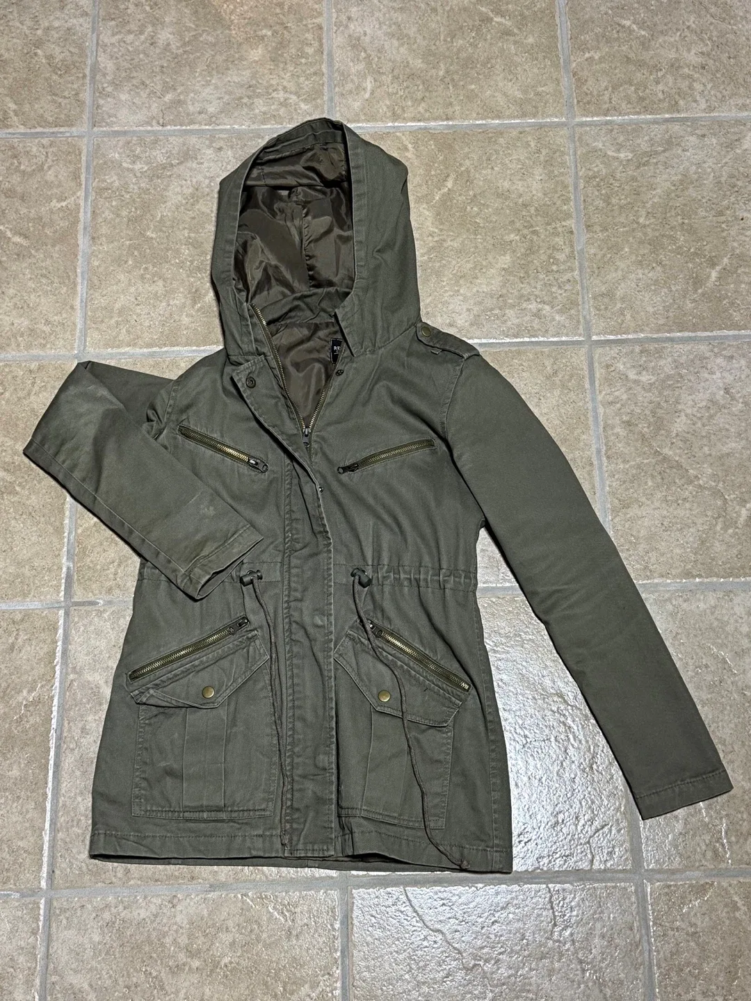 Green Hooded Jacket thumbnail