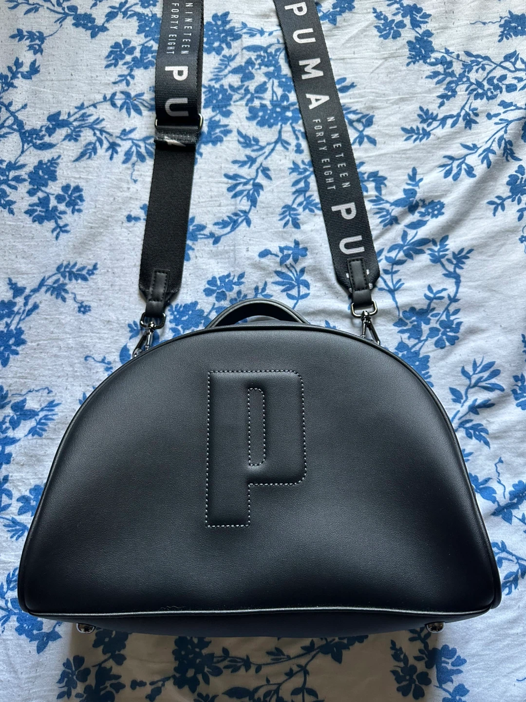 Puma Black Handbag with Strap - photo 2