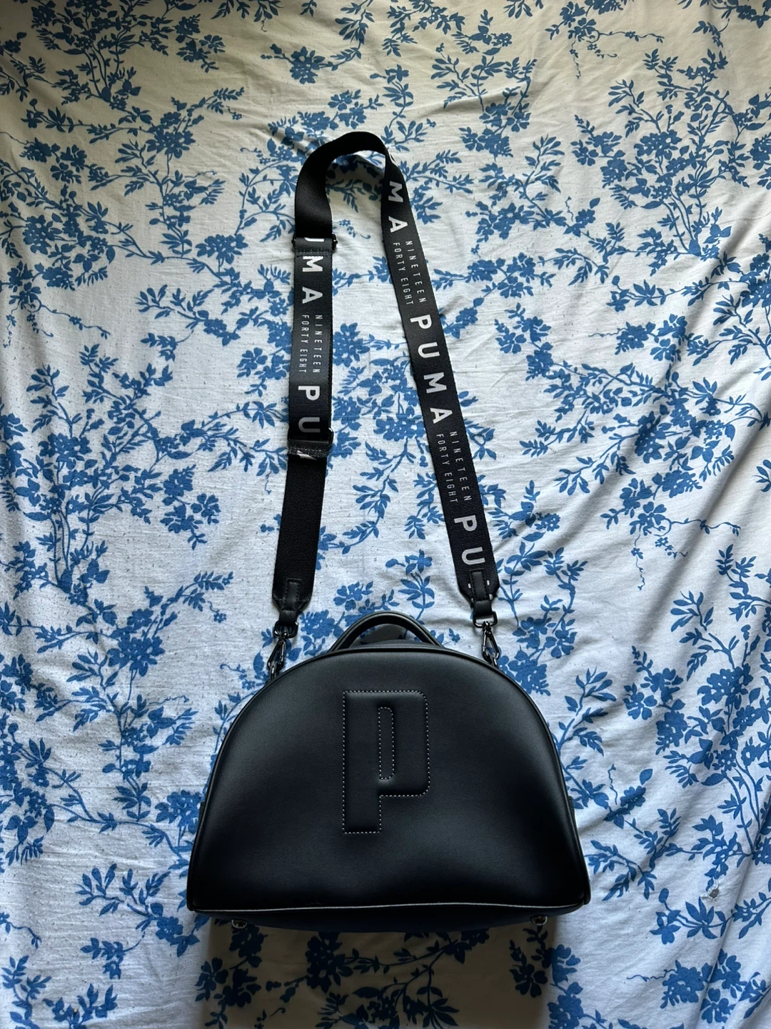 Puma Black Handbag with Strap