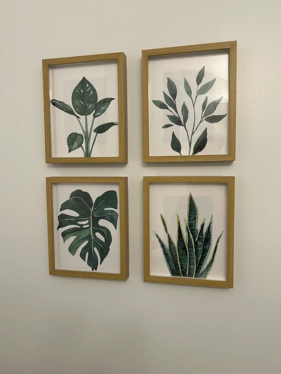 Set of 4 Botanical Wall Art Prints thumbnail