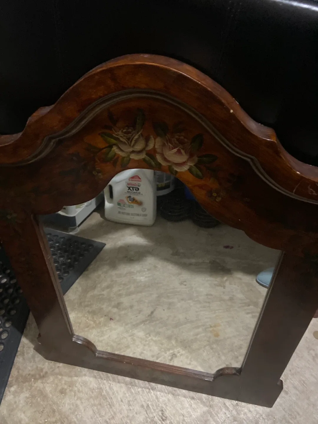 Wooden Half-Moon Table and mirror 🥕 image indicator(3)