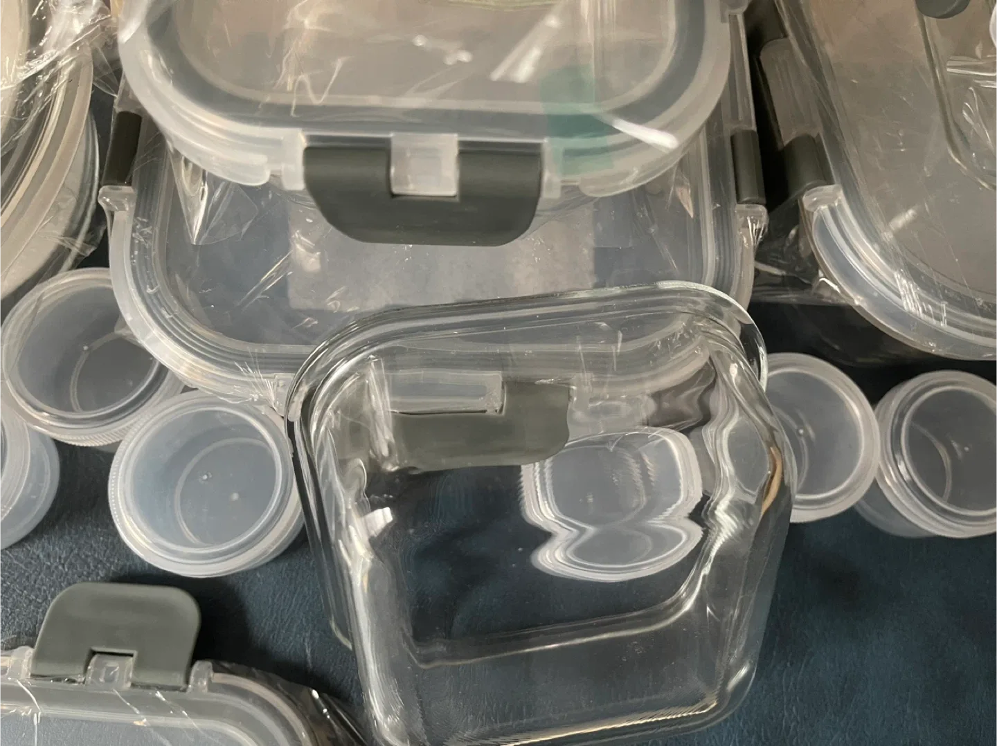 42pcs- Leakproof Glass Food Storage Containers Set (orig. 62) image indicator(4)