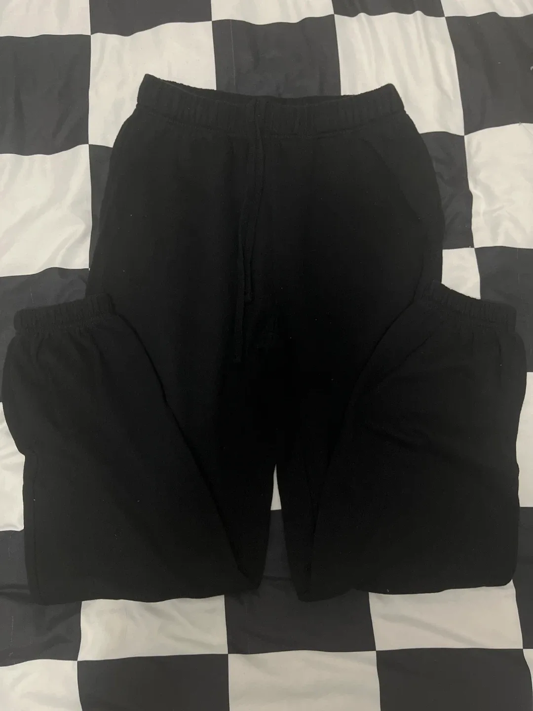 Black garage sweatpants thumbnail