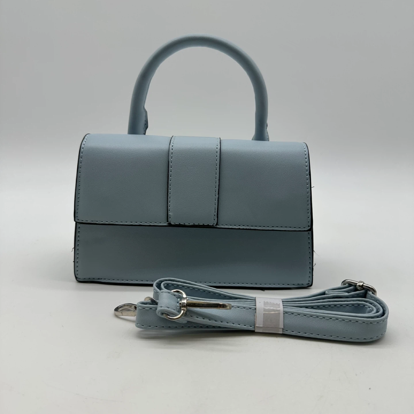 New Ardene Mini Top Handle Bag - Light Blue