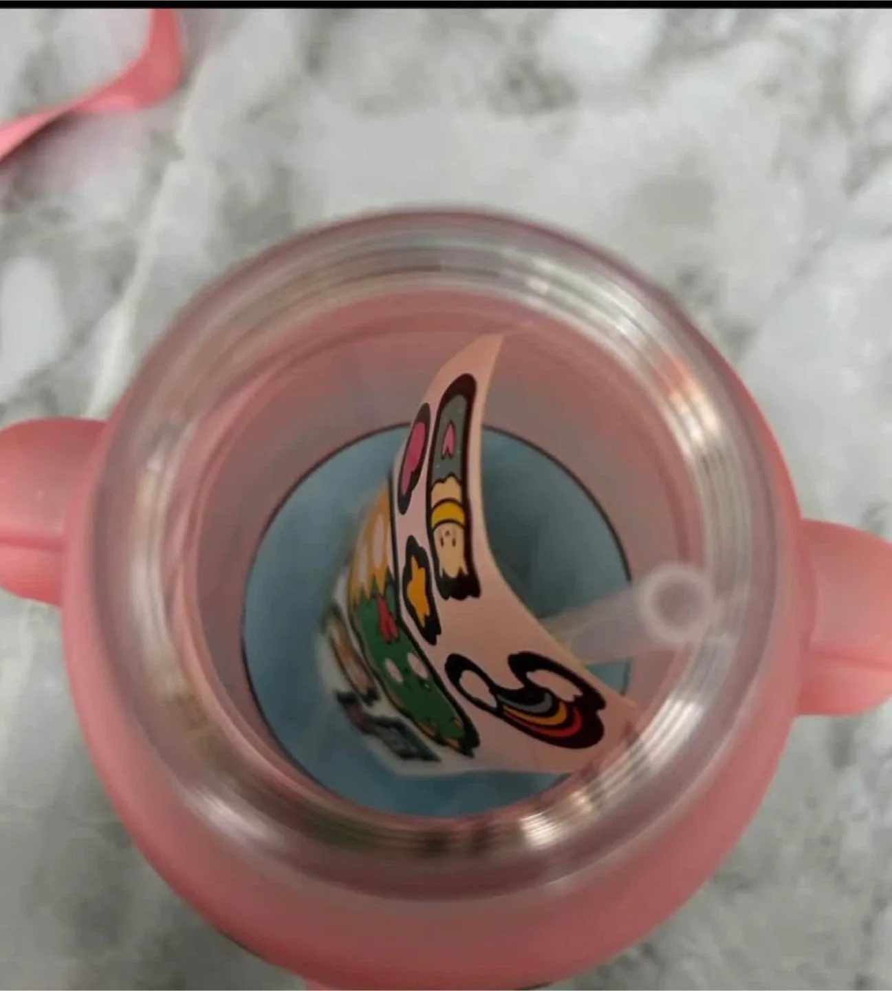 25 oz Cute Bear Water Bottle Kids image indicator(3)