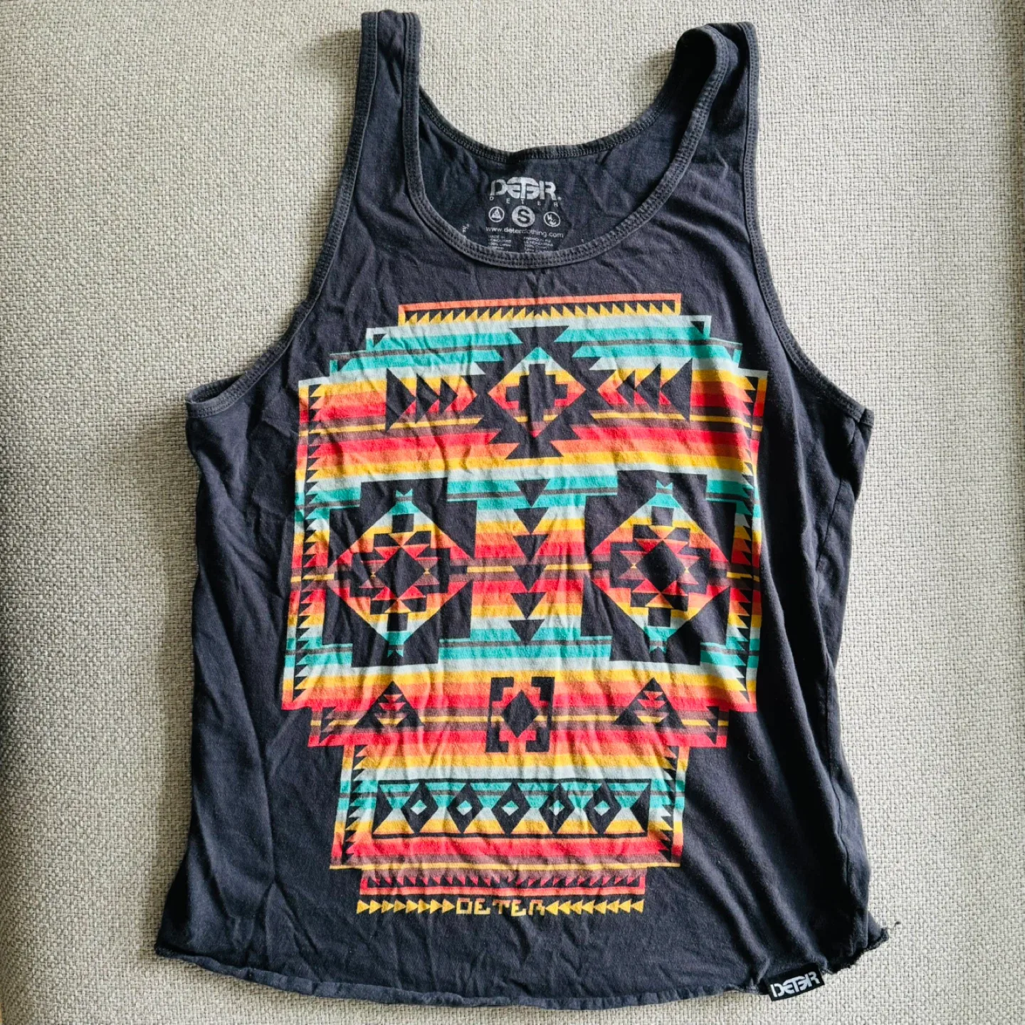 Skull Tank Top - Men’s Medium 🥕 image indicator(3)