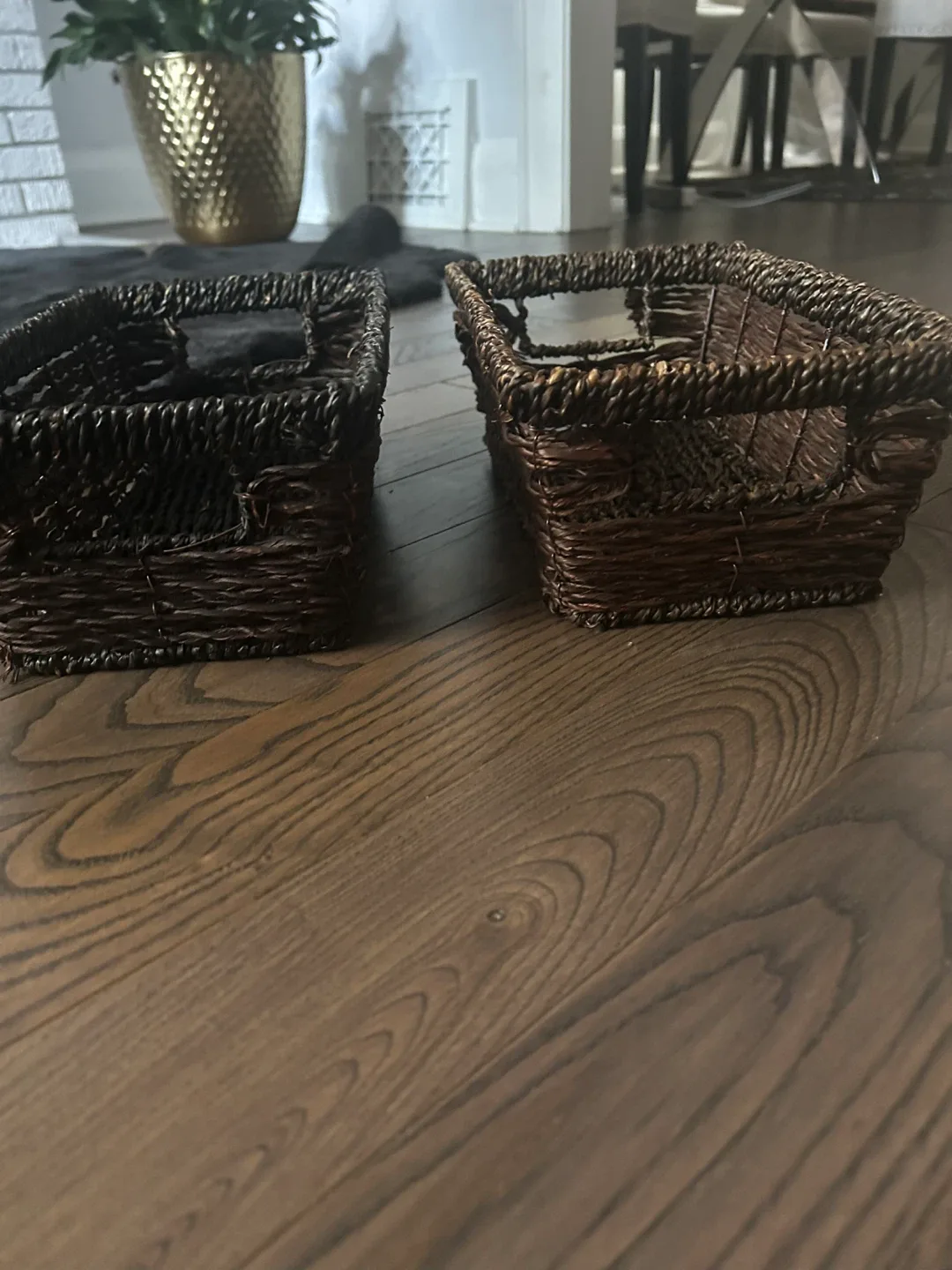 Woven Storage Baskets - Set of 2 image indicator(2)
