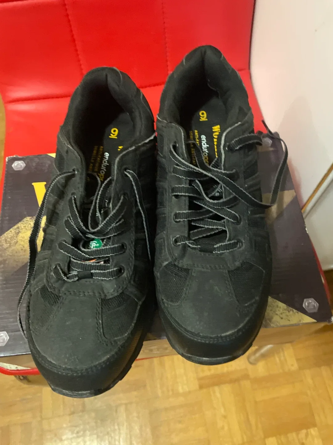 Workload Enduropro Anti-Fatigue Steel Toe Shoes - Size 9 thumbnail