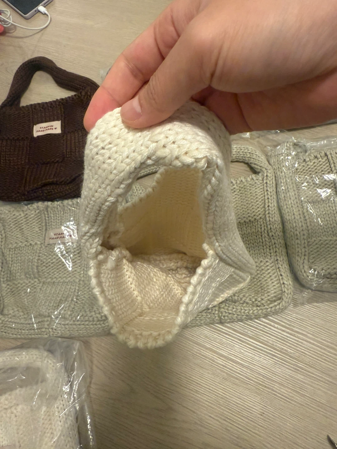 STANNUM Handmade Knit Bag - photo 5