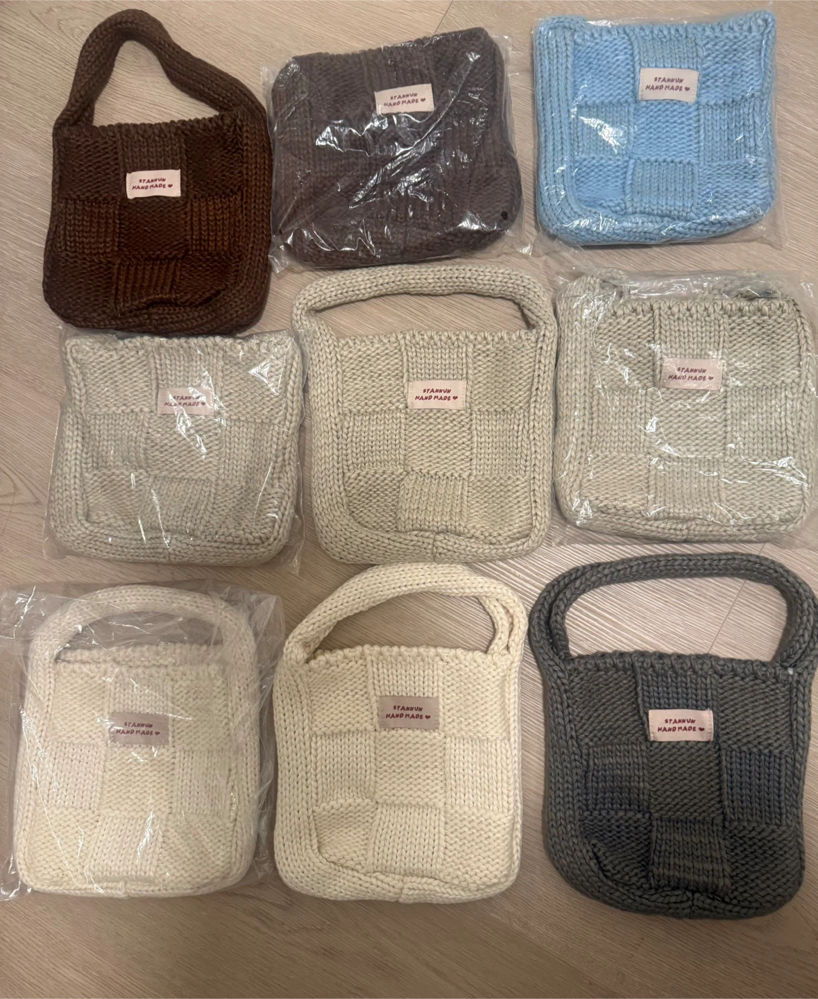 STANNUM Handmade Knit Bag