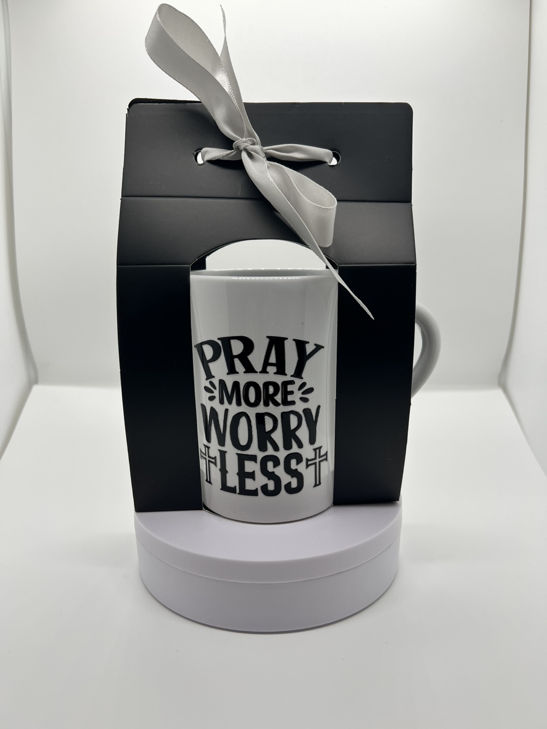 Pray More Worry Less Mug - photo 5