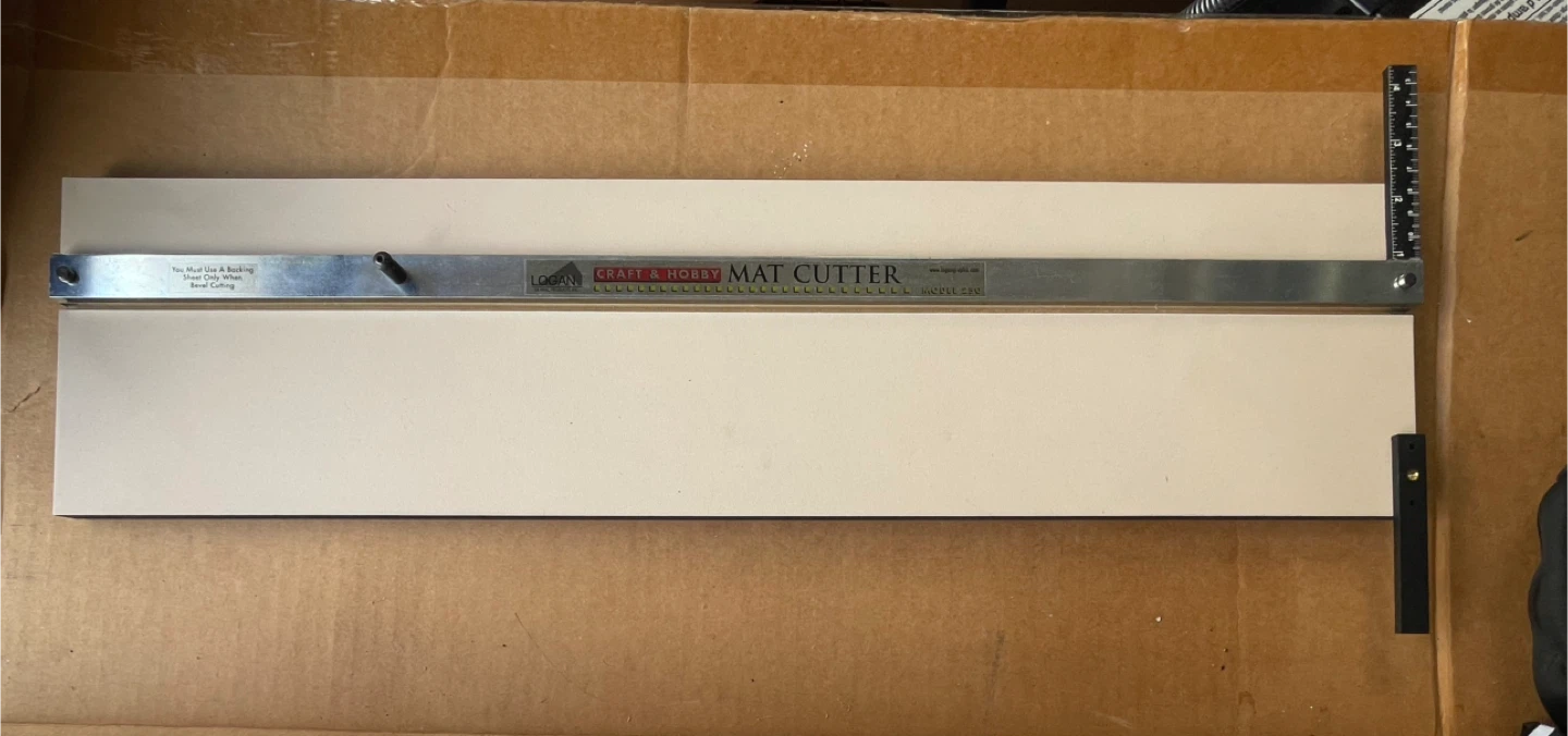 Logan 2000 Push Style Mat Cutter