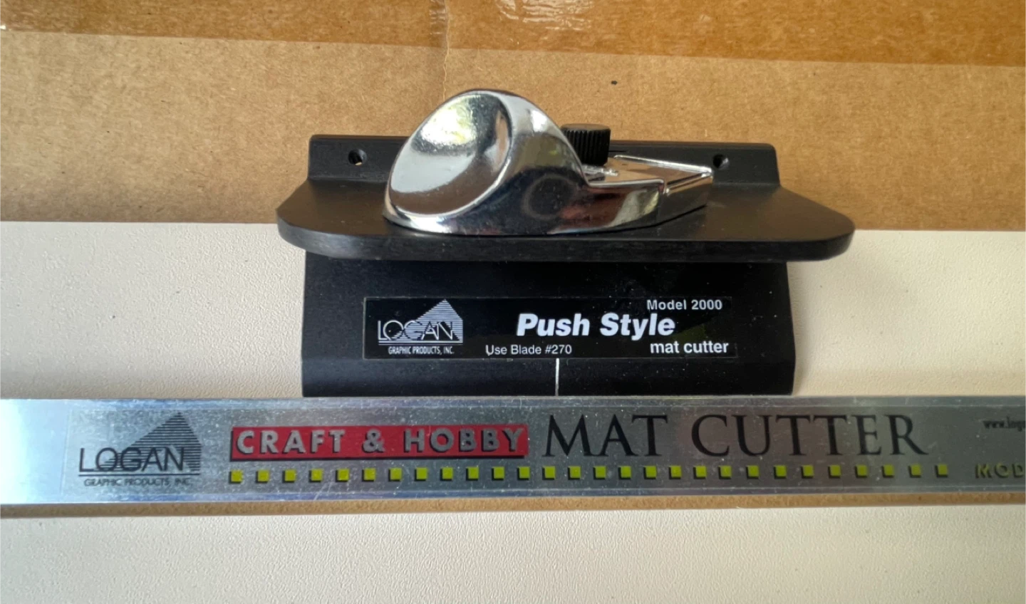 Logan 2000 Push Style Mat Cutter - photo 2