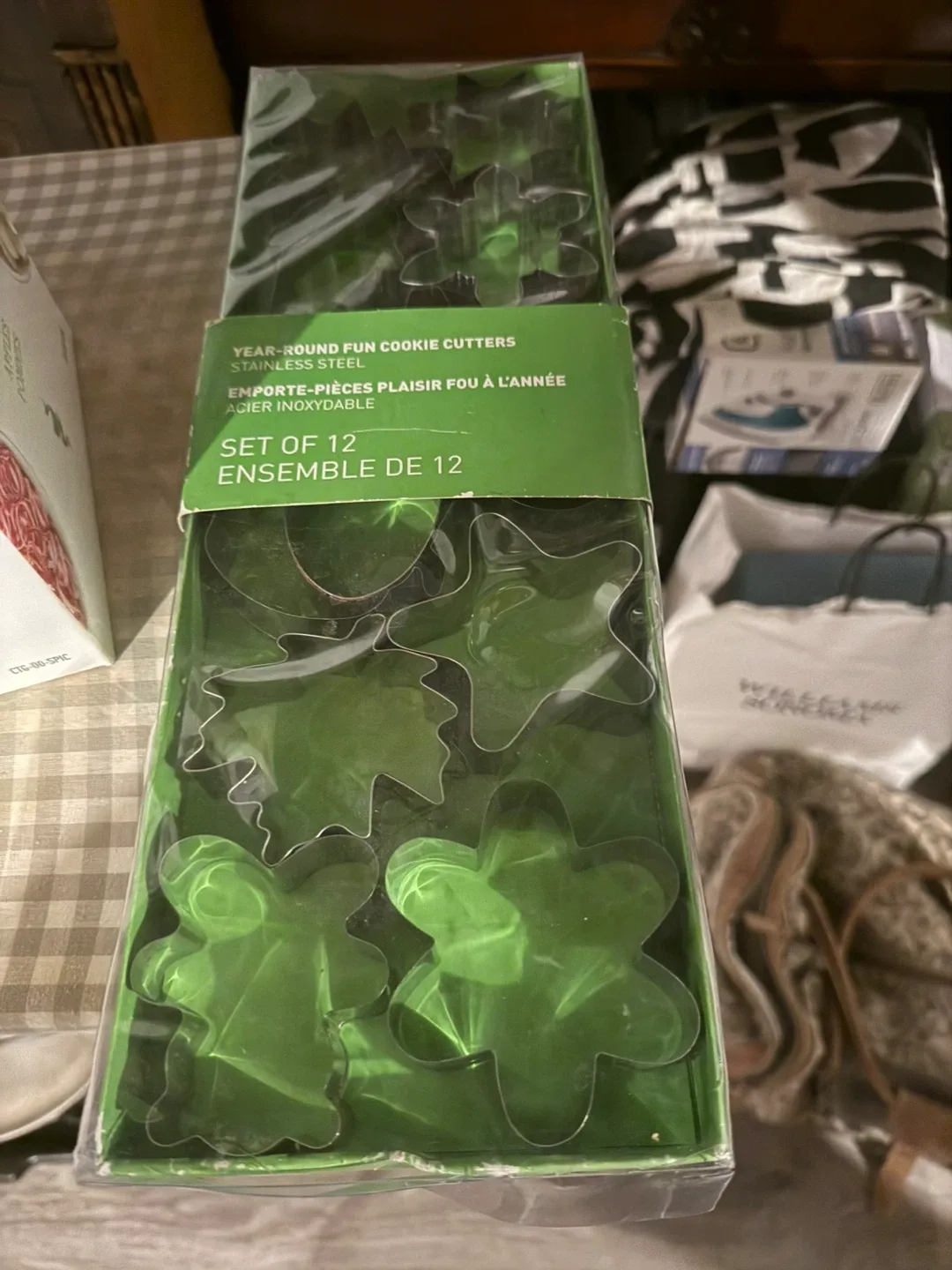 Year-Round Fun Cookie Cutters - Set of 12, Stainless Steel