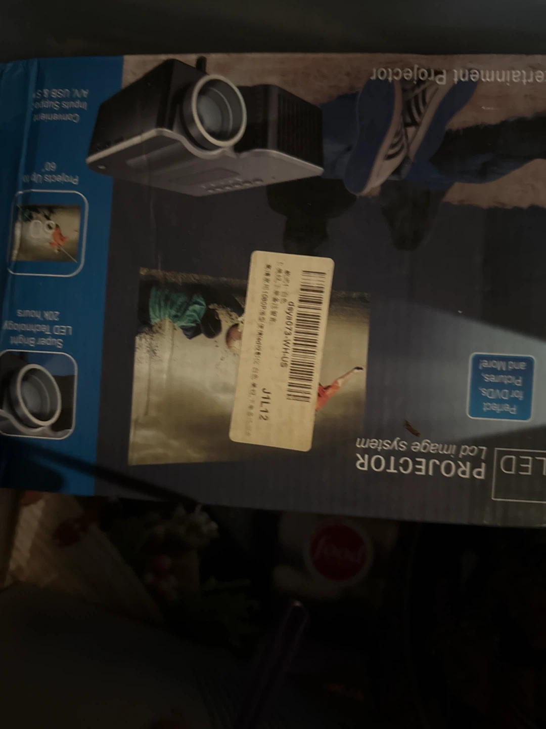 LED Projector LCD Image System