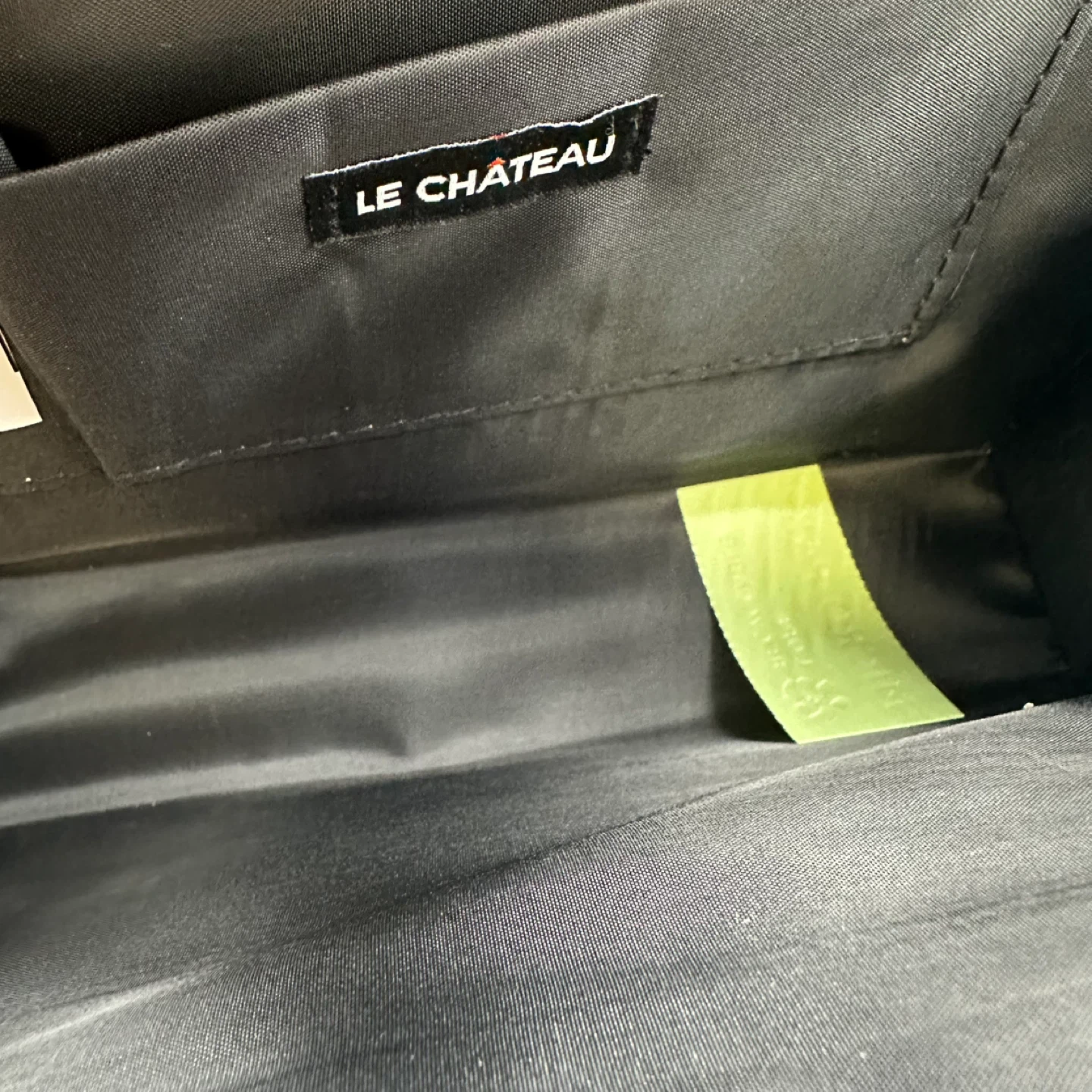 Le Chateau Black Clutch with Gold Chain - photo 4