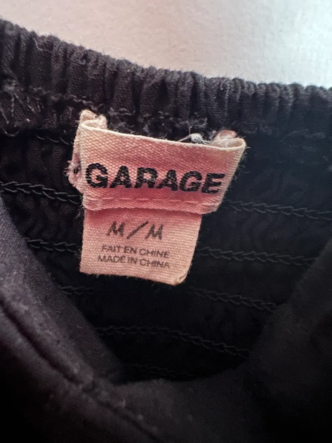 Garage Black Romper - Size M image indicator(3)