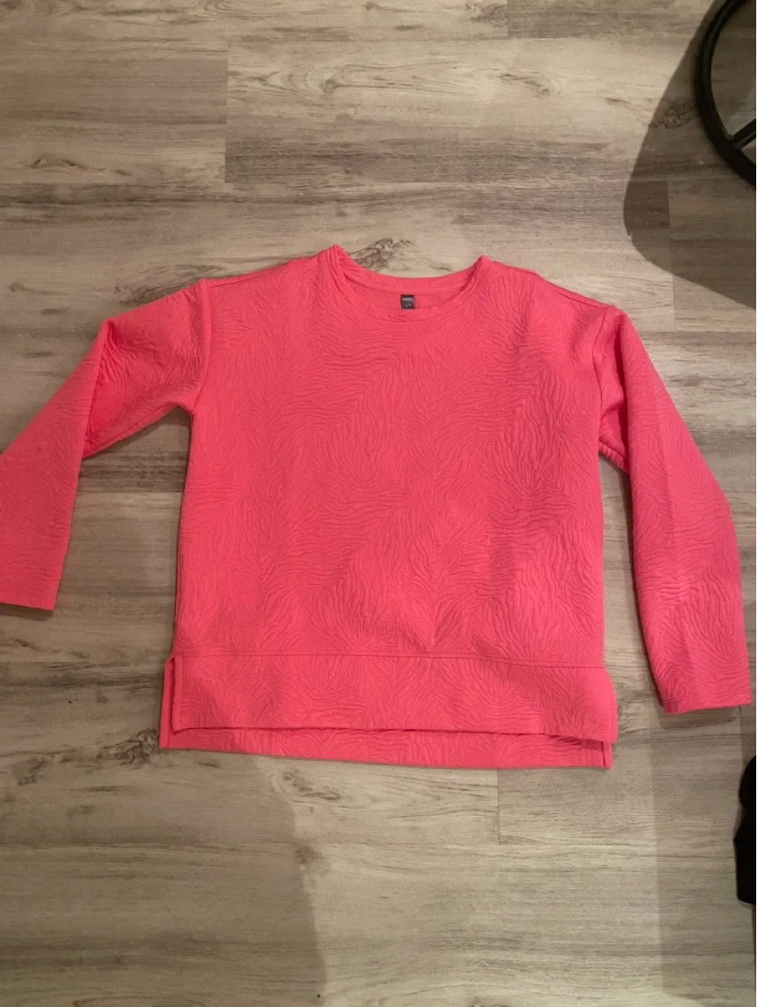 Joe Fresh Pink Crewneck Sweater thumbnail