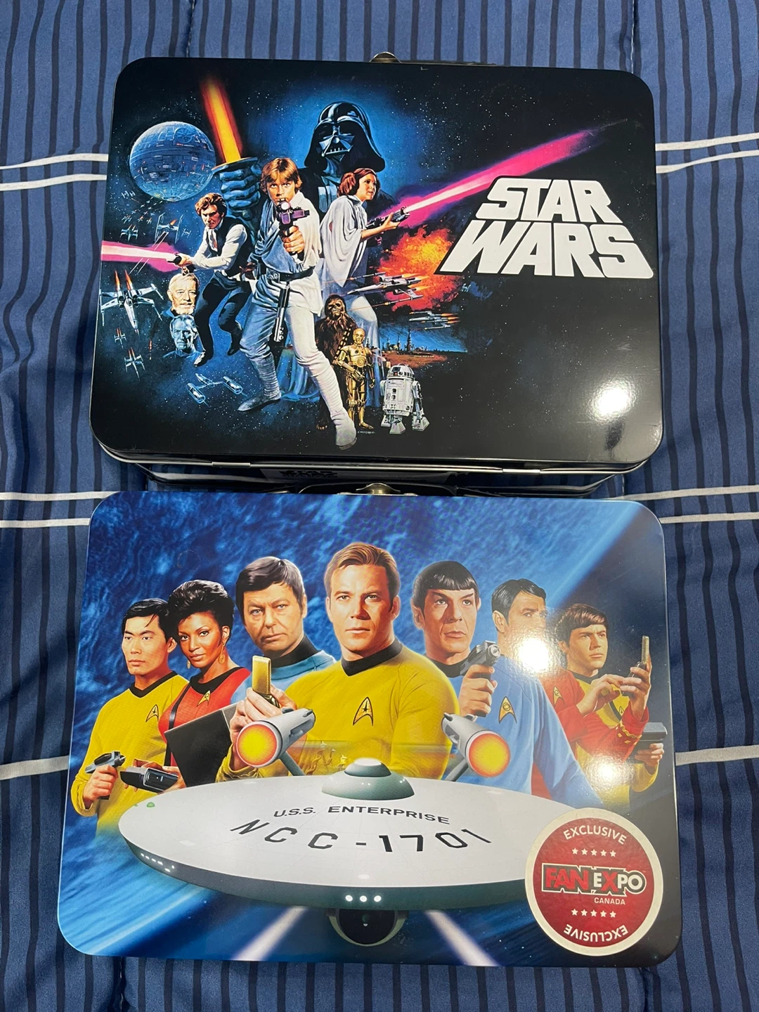 Star Wars & Star Trek Lunch Boxes