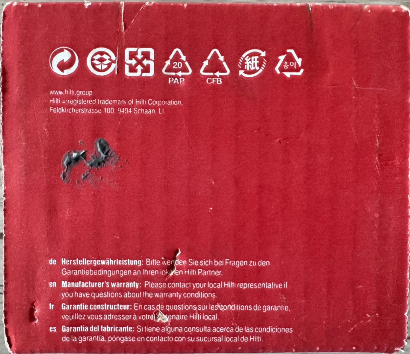 Hilti 100 HDI-P 3/8" Anchors (73 pieces Ieft in Box) image indicator(4)