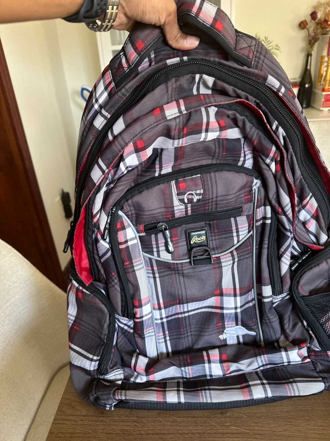 Roots Plaid Backpack image indicator(2)