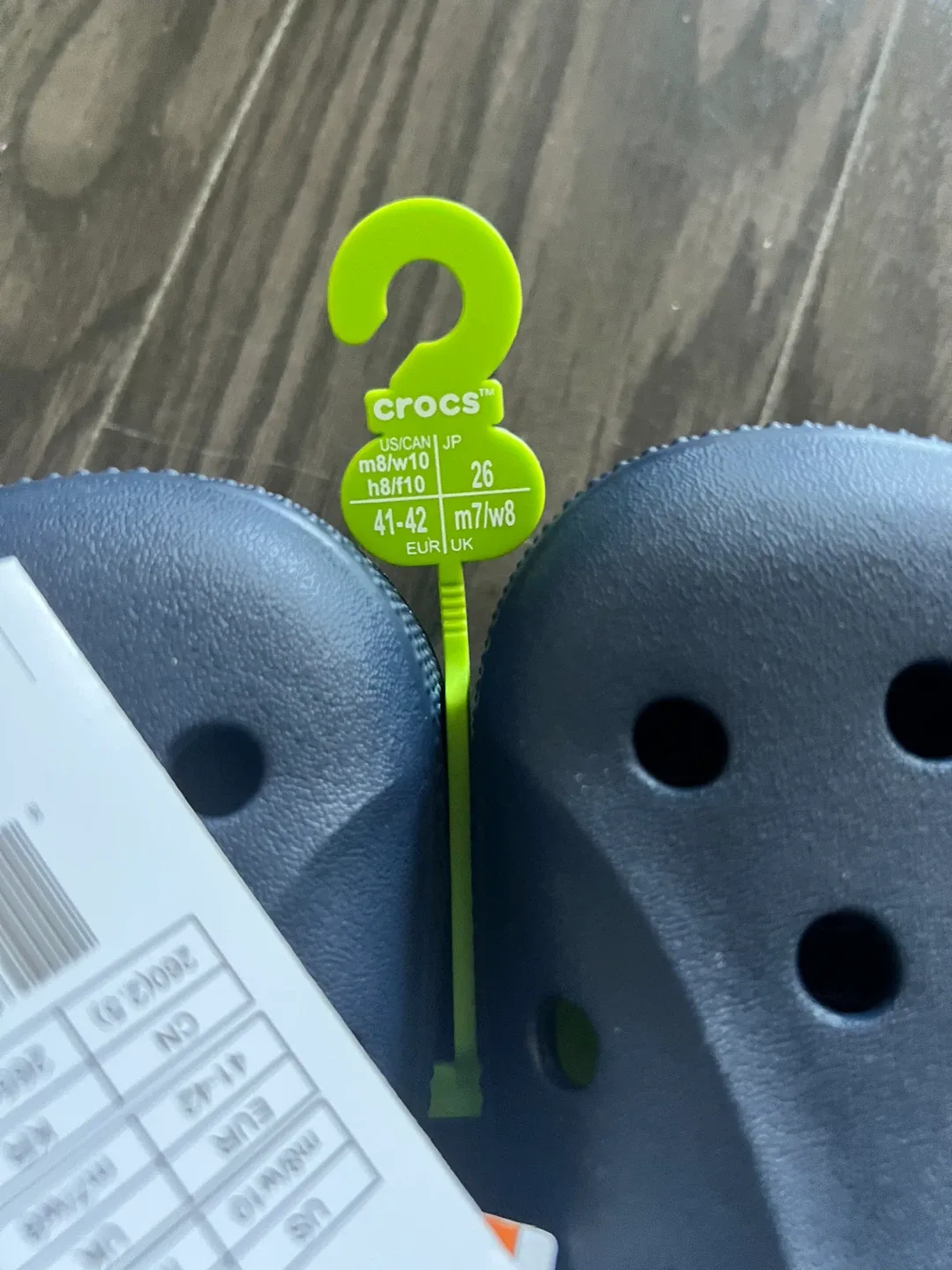 New Crocs Baya Clogs Navy Blue Men's 8/Women's 10 image indicator(3)