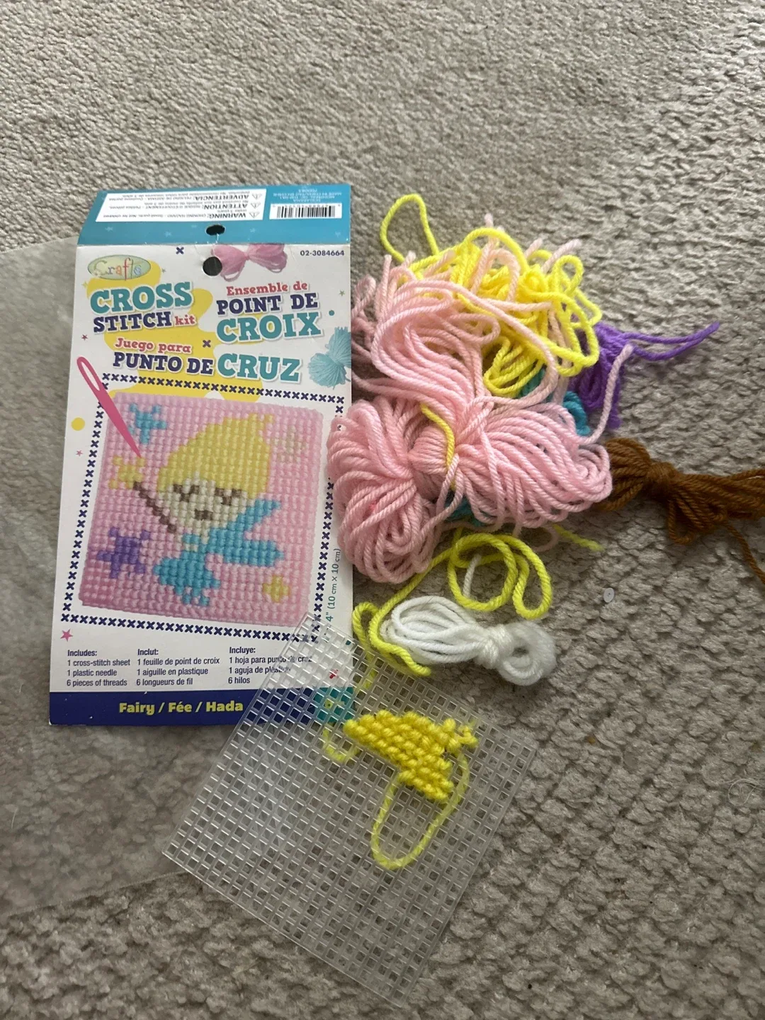 Crafts Cross Stitch Kit - Fairy/Fée/Hada