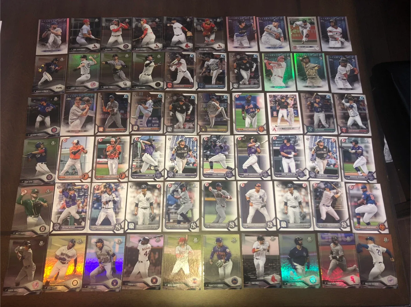 Sports Trading Cards Lot 82 football card. 78 baseball card. image indicator(4)