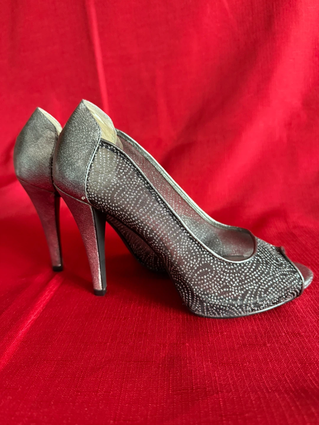 🥕 Style&co. Silver Heels, Size 7 - photo 2