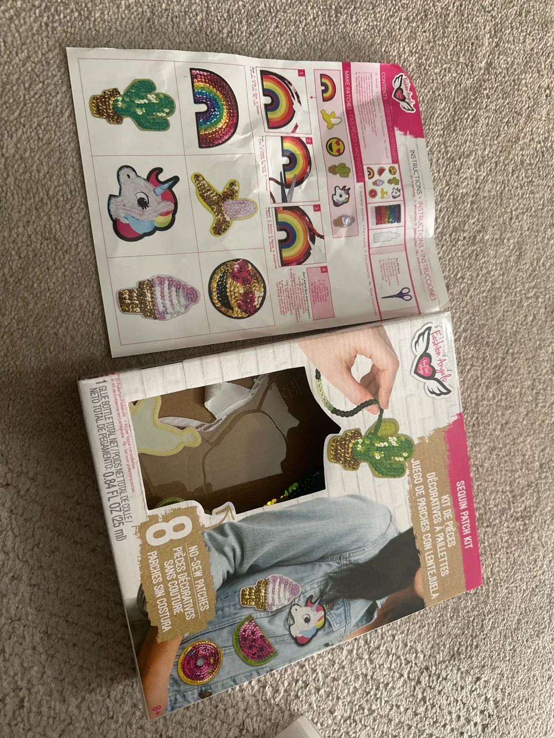 Fashion Angels Sequin Patch Kit - New