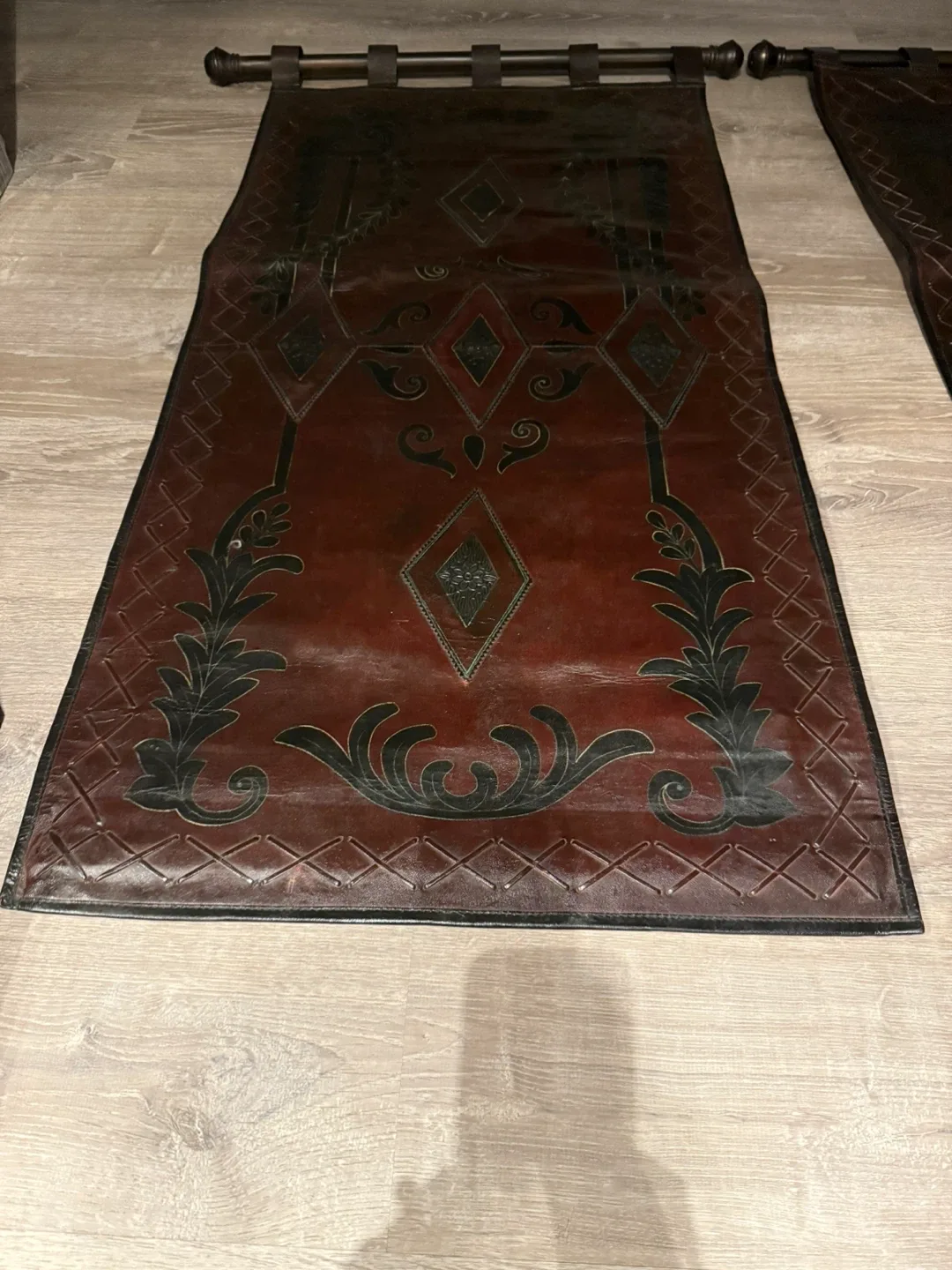 Decorative Leather Wall Hanging