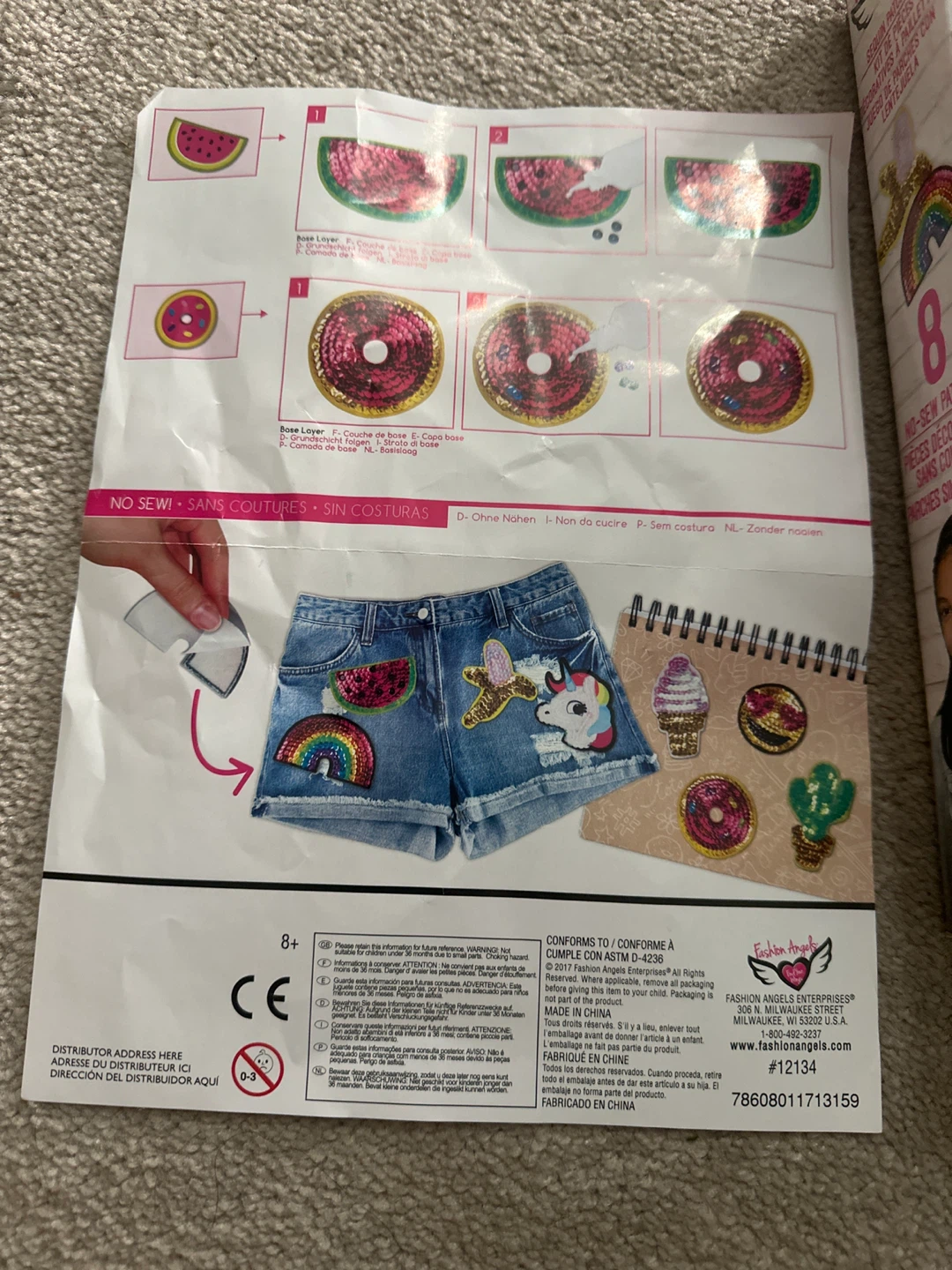 Fashion Angels Sequin Patch Kit - New - photo 2