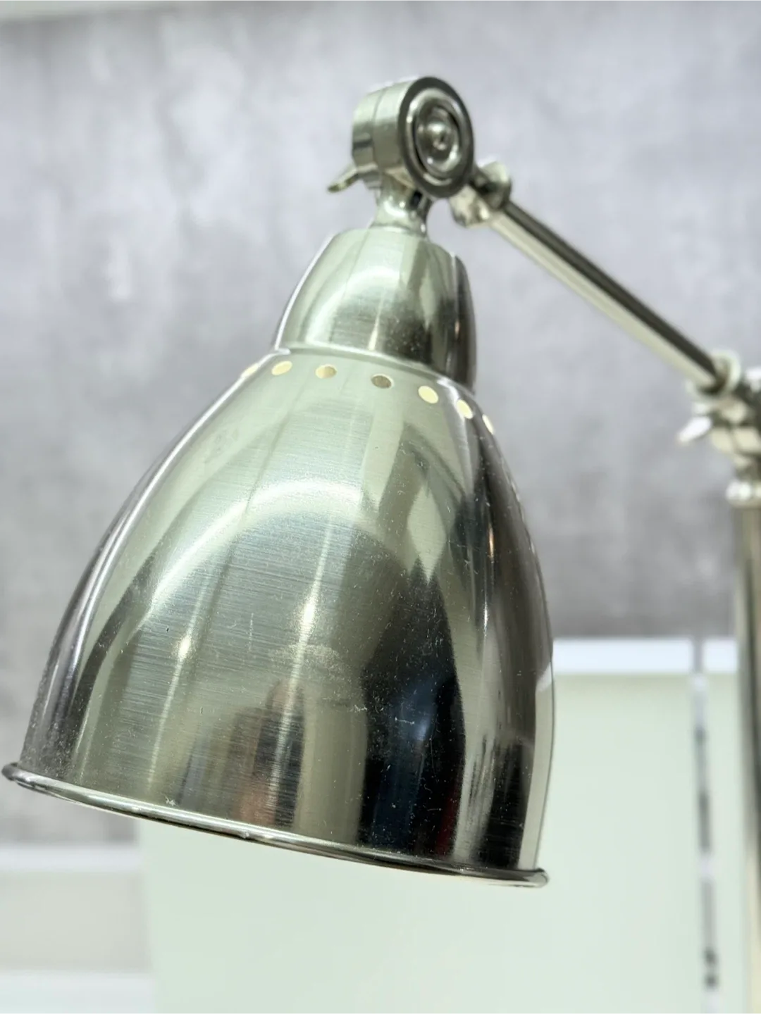 IKEA Silver Adjustable Desk Lamp image indicator(4)