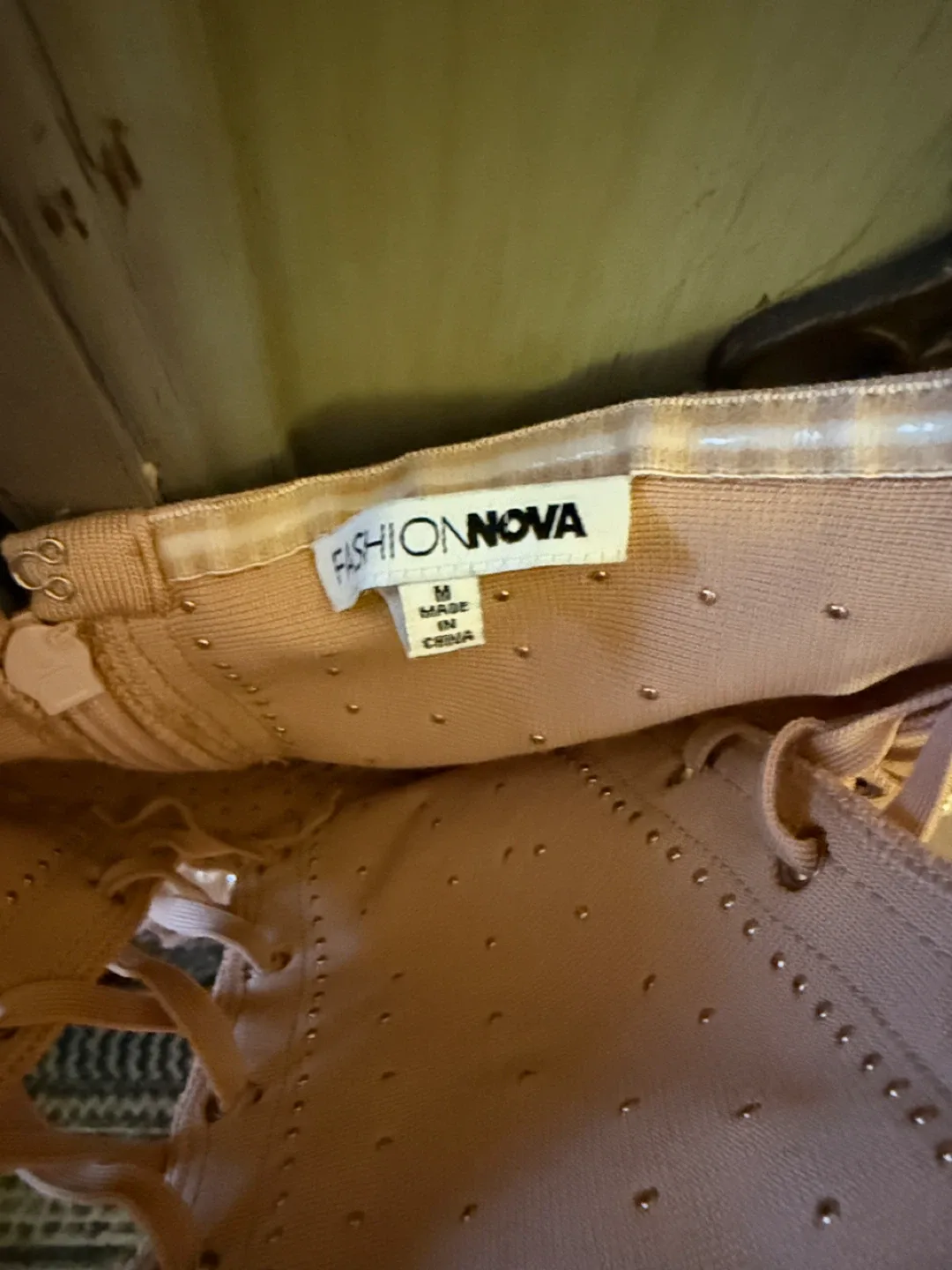 Fashion Nova Pearl Dress - Size M image indicator(4)