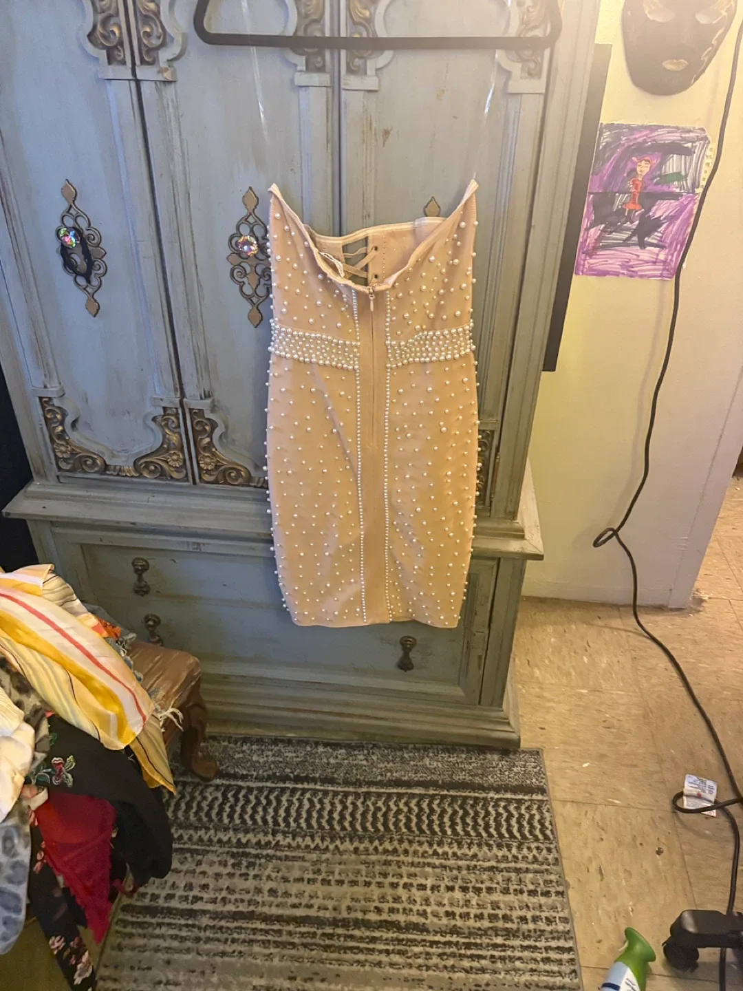 Fashion Nova Pearl Dress - Size M image indicator(2)