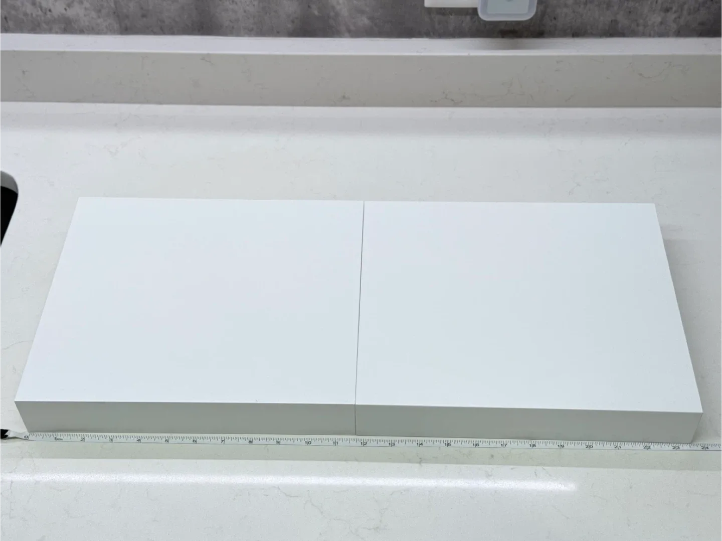 IKEA White Floating Shelves (Set of 2) image indicator(5)