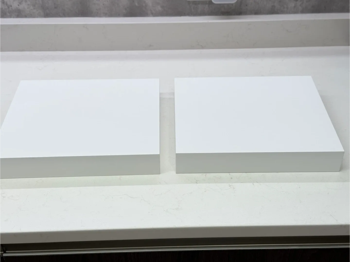IKEA White Floating Shelves (Set of 2) thumbnail