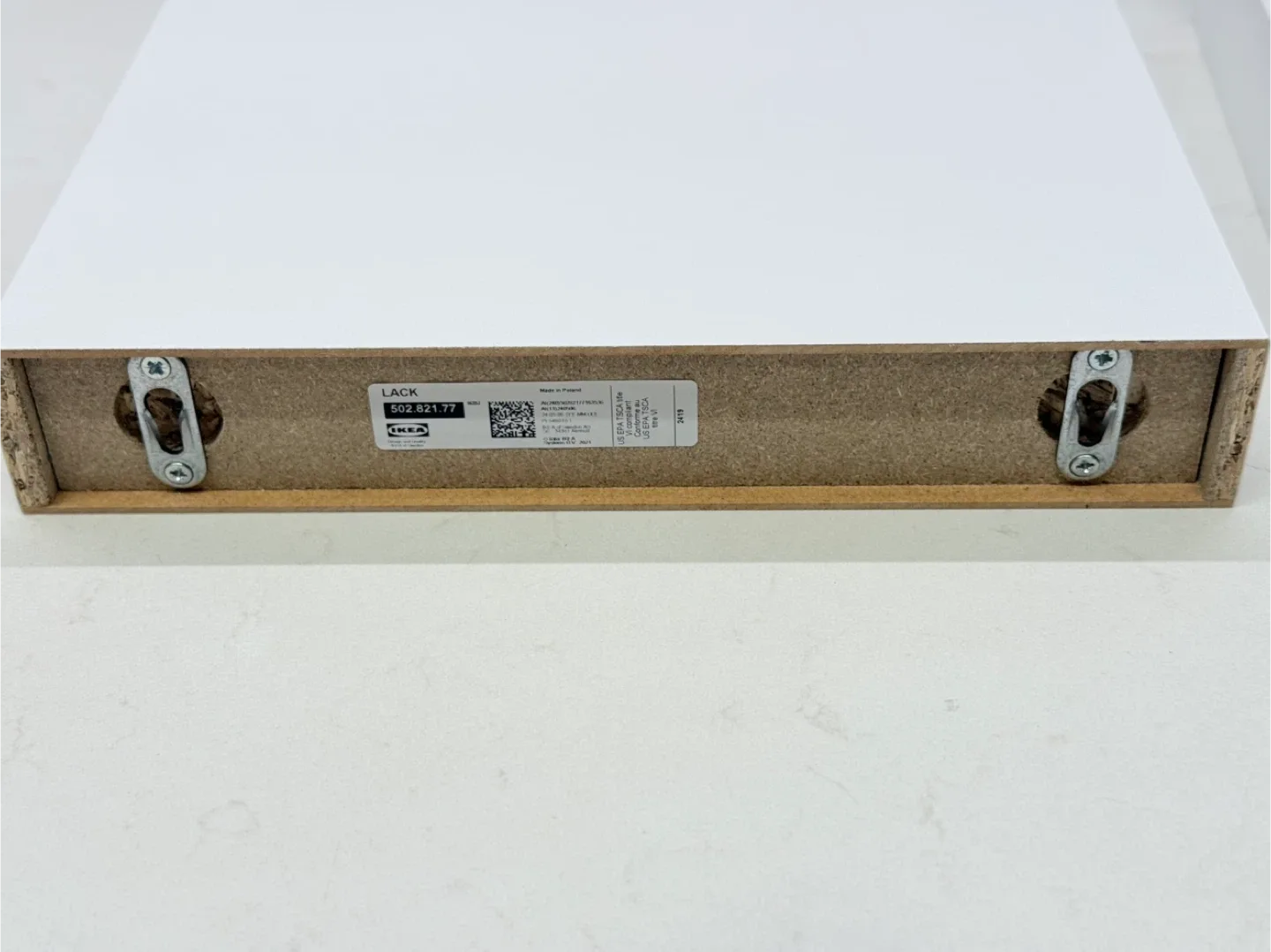 IKEA White Floating Shelves (Set of 2) image indicator(8)