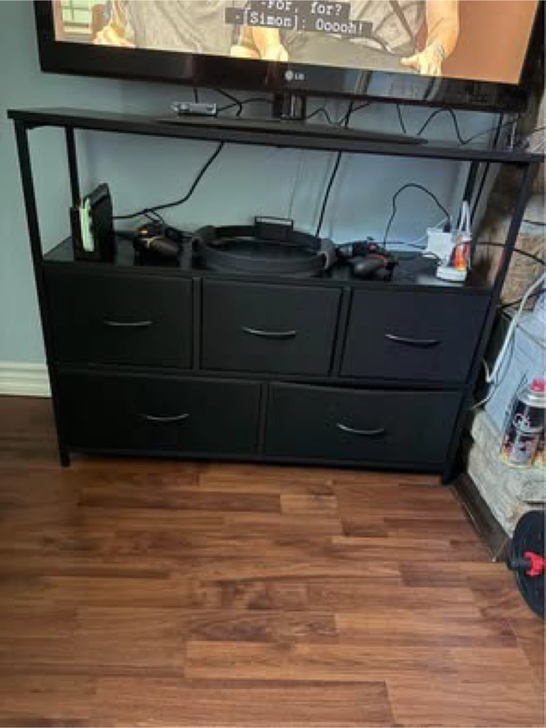 Brand new in box TV stand with storages - photo 2