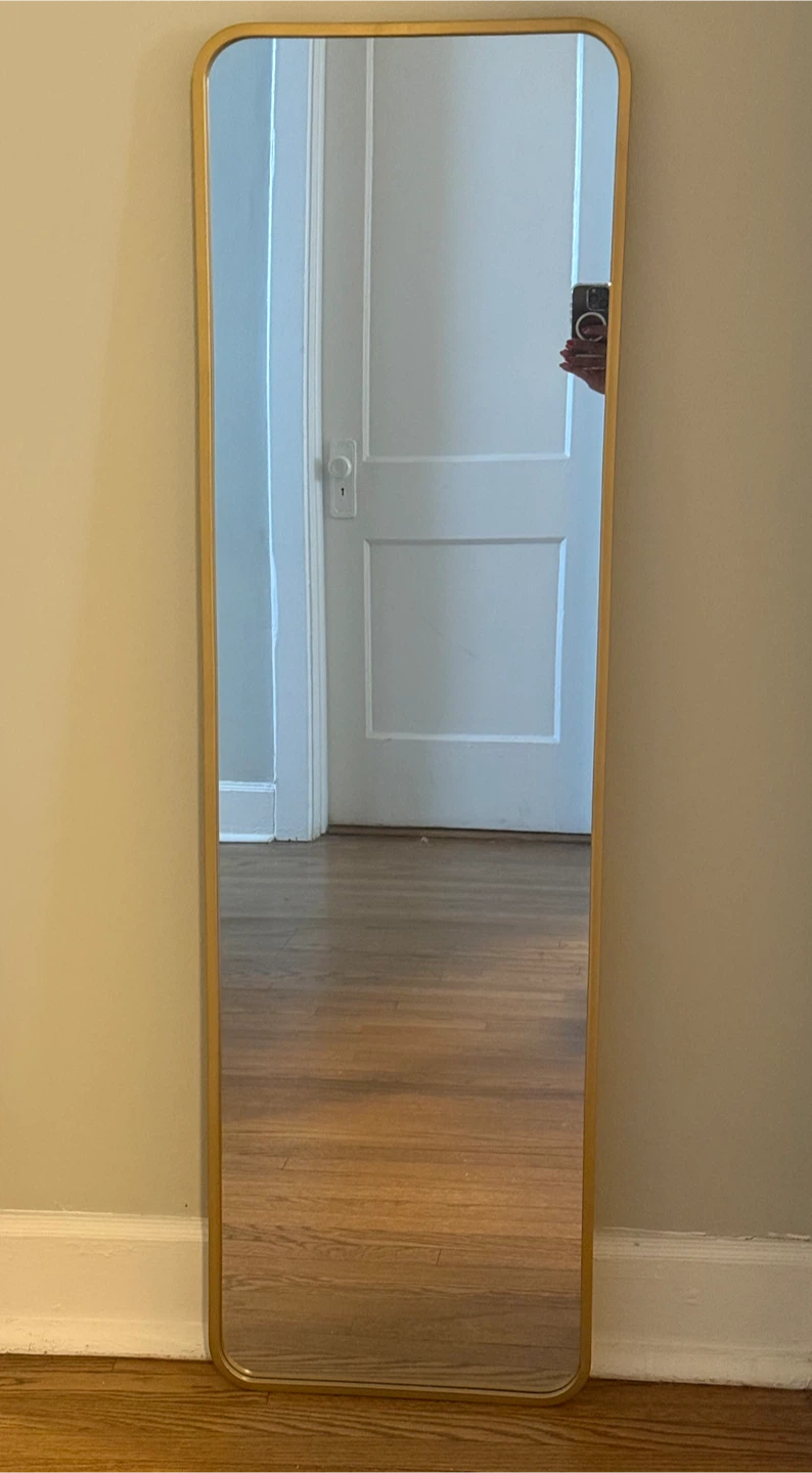 Gold Framed Full Length Mirror